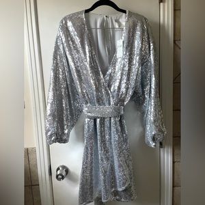 NWT Anthropologie sequin dress, size medium